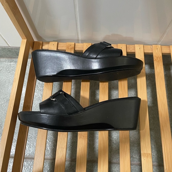 Nine West vintage leather wedge - Picture 2 of 3